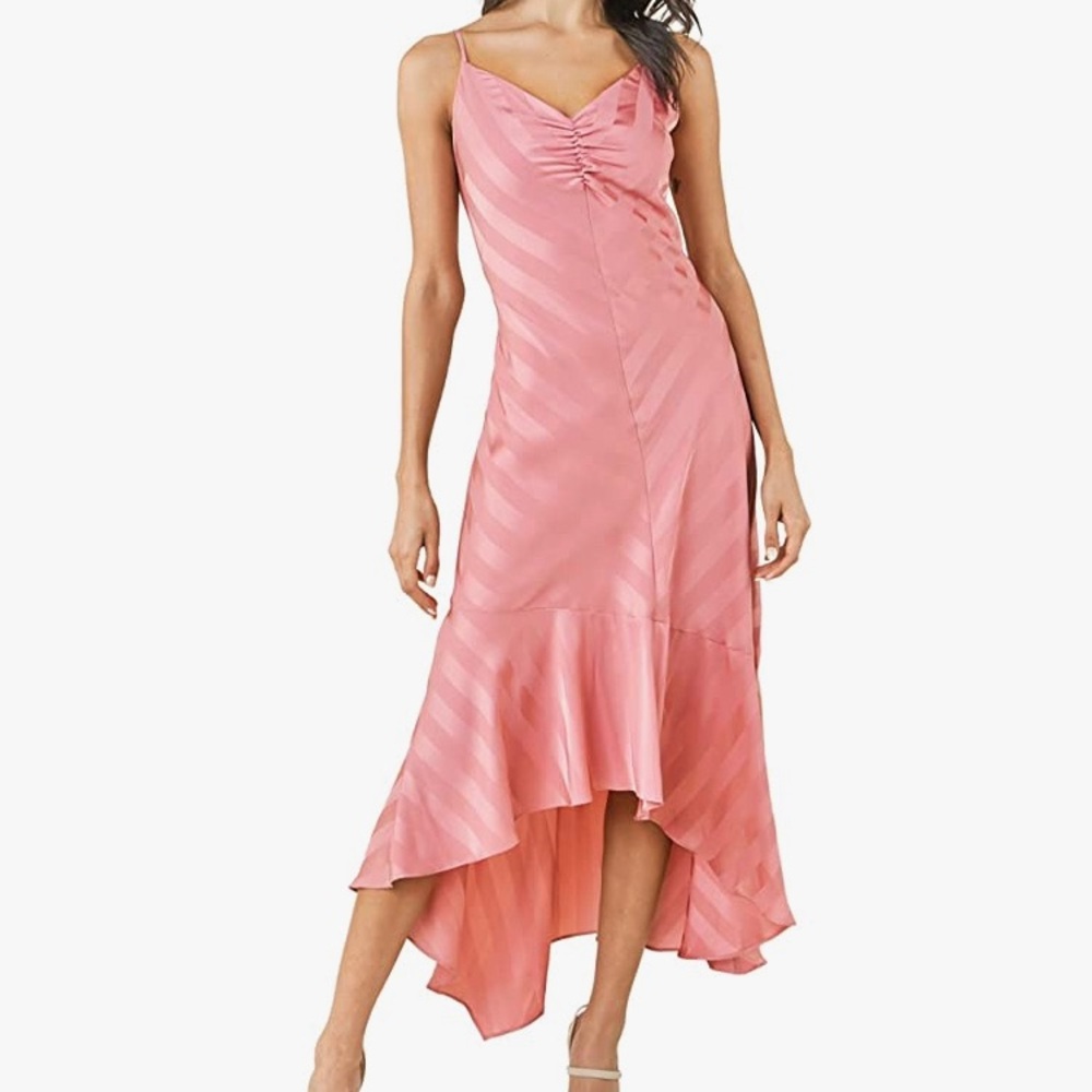 Satin slip dress